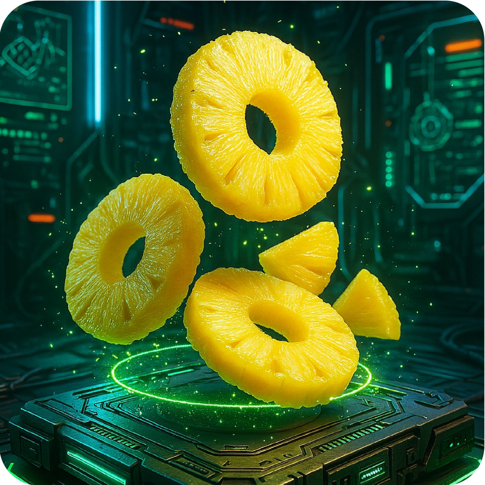 АНАНАСОВЫЕ ДОЛЬКИ